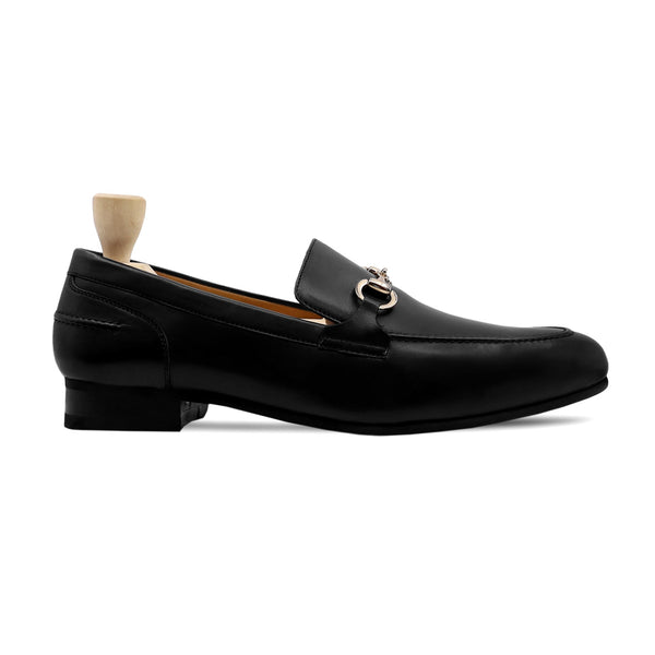 Barrafina - Men's Black Calf Leather Loafer