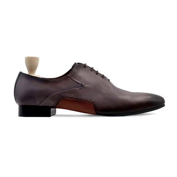 Catam - Men's Burnish Black Berry Calf Leather Wholecut Shoe