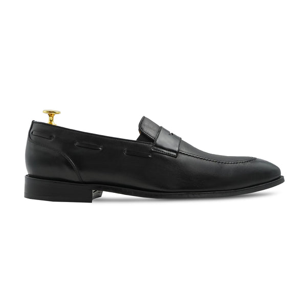 Albuquerque - Men's Black Calf Leather Loafer