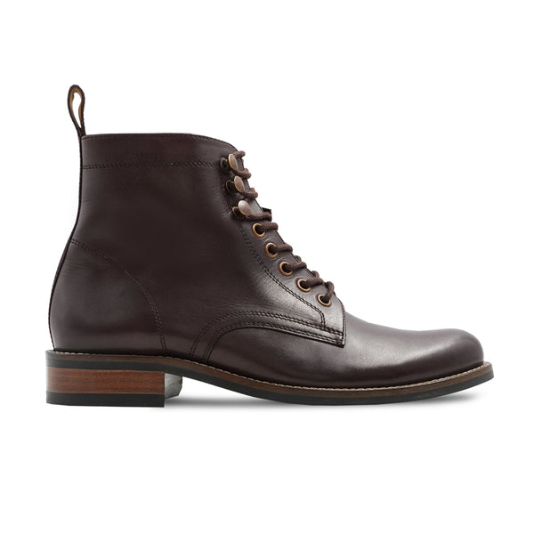 Curitiba - Men's Dark Brown Calf Leather Boot