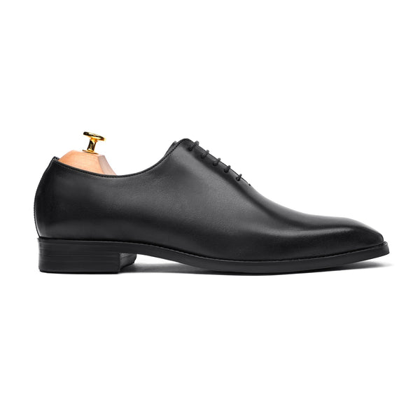 Hammer - Men's Black Calf Leather Wholecut Shoe