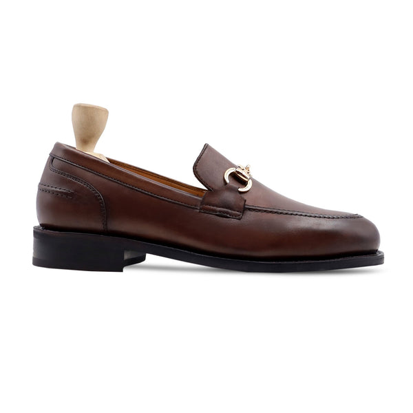 Stam - Men's Brown Calf Leather Loafer