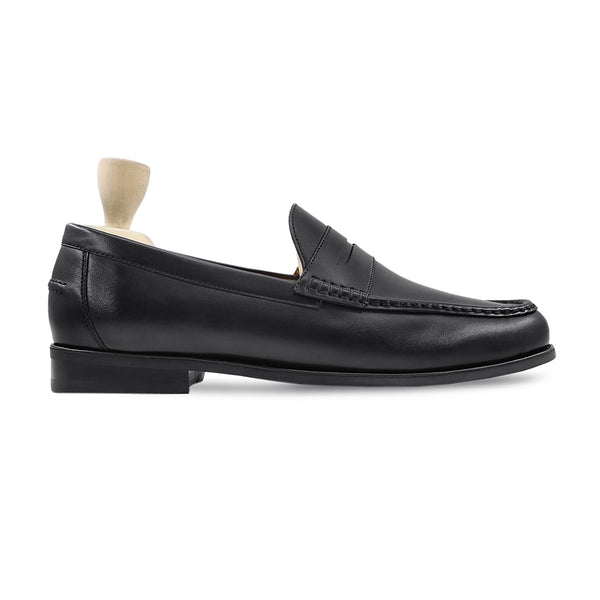 Wokasu - Men's Black Calf Leather Loafer