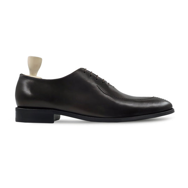 Dahlia - Men's Dark Brown Calf Leather Wholecut Shoe