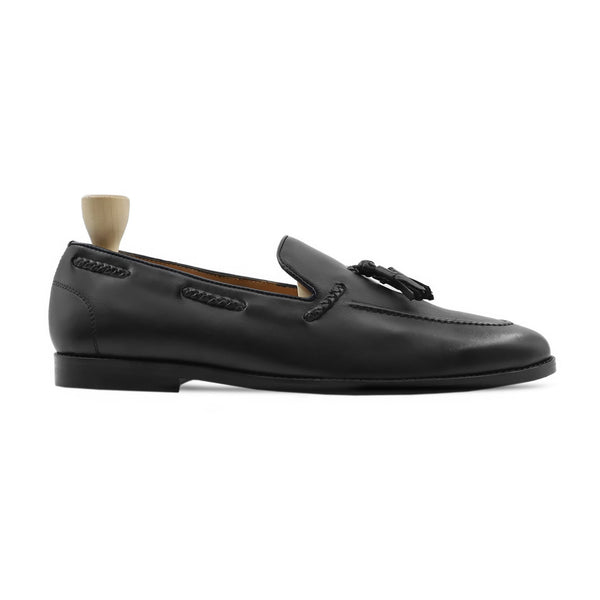 Aquamarine - Men's Black Calf Leather Loafer