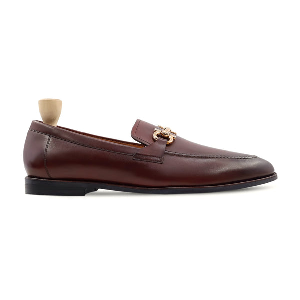 Essen - Men's Oxblood Calf Leather Loafer