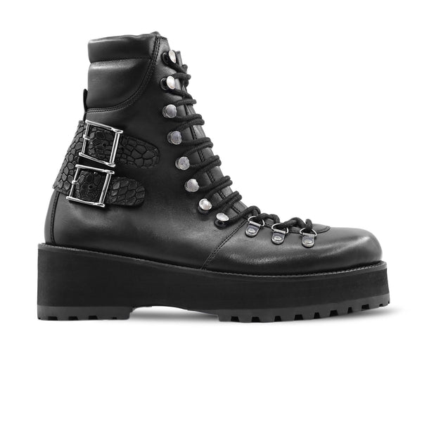 Mistel - Men's Black Calf Leather Boot