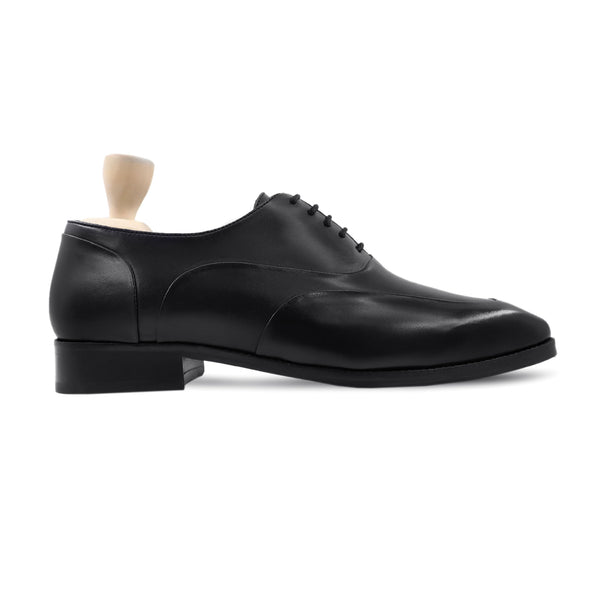 Kabe - Men's Black Calf Leather Oxford Shoe