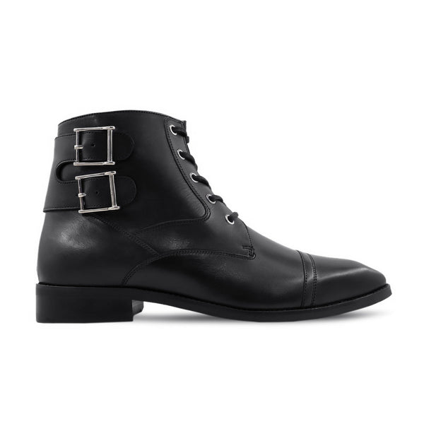 Amado - Men's Black Claf Leather Boot