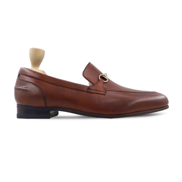 Erica - Men's Brown Calf Leather Loafer