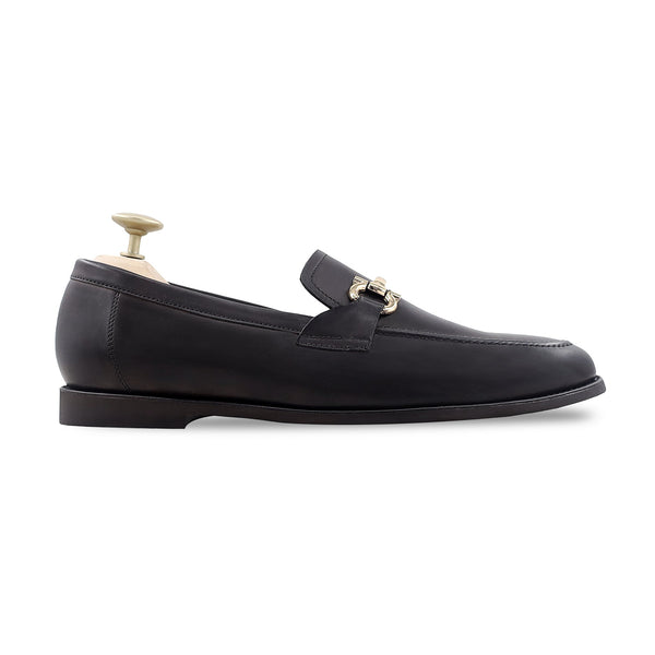 Essen - Men's Dark Brown Calf Leather Loafer